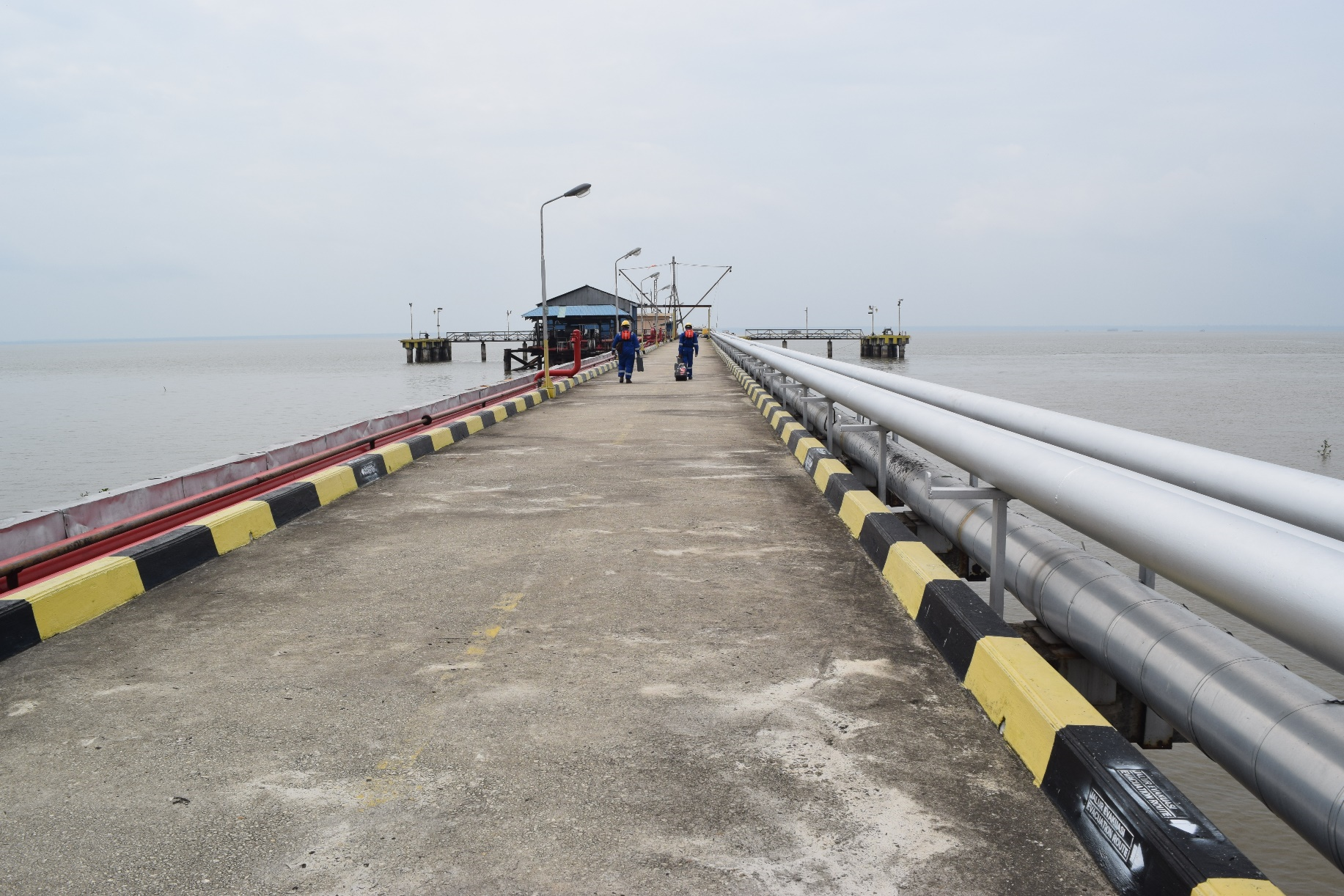Assessment & Testing of the structure of the Pertamina River Pakning – Dumai