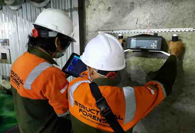 Ultrasoic Pulse Echo [UPE] Structural Assessment [Graha Survei Indonesia]